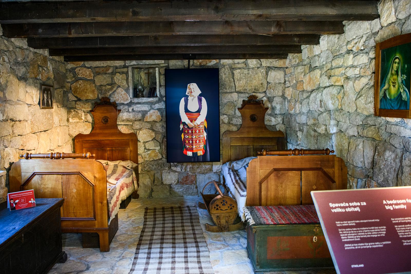 Traditional bedroom in Grandfather's House