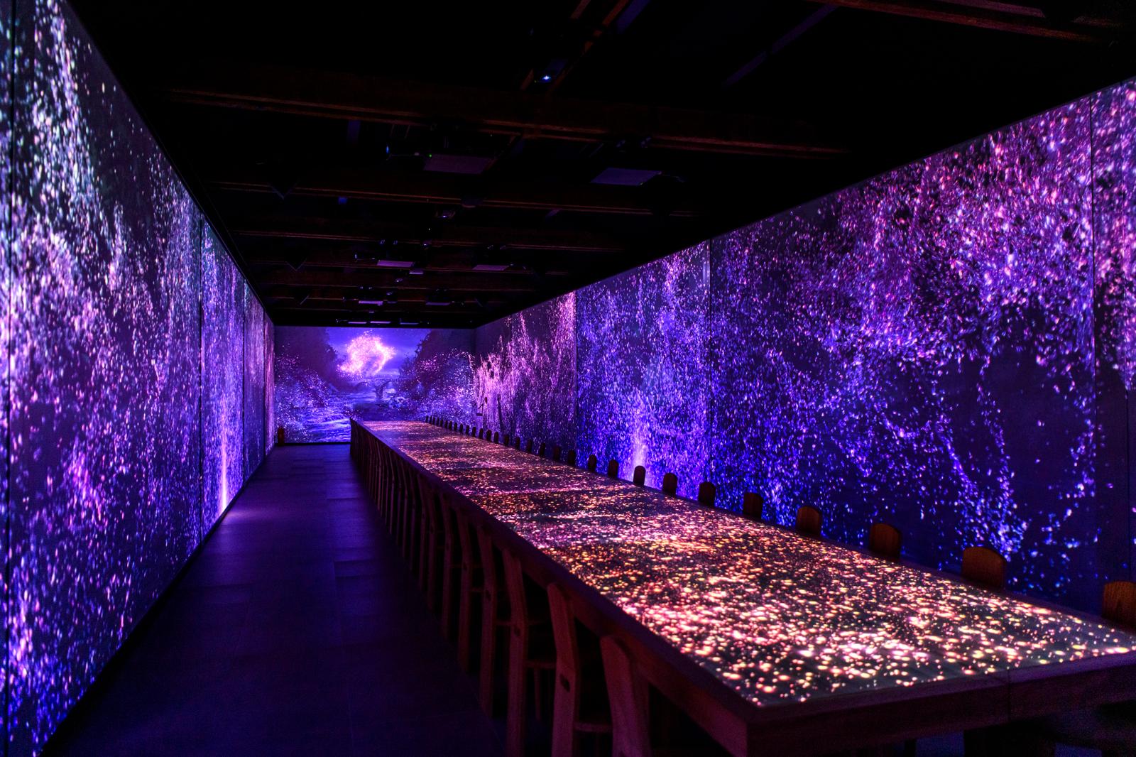 Immersive 360° multimedia room