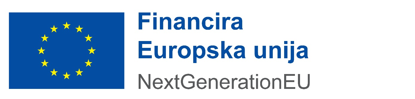 Financira Europska unija - NextGenerationEU
